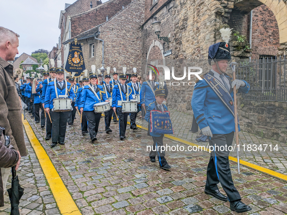 The annual Catholic City Procession takes place in Maastricht, Netherlands, on May 19, 2024. Processions are an age-old tradition and part o...