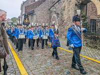 The annual Catholic City Procession takes place in Maastricht, Netherlands, on May 19, 2024. Processions are an age-old tradition and part o...