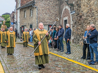 The annual Catholic City Procession takes place in Maastricht, Netherlands, on May 19, 2024. Processions are an age-old tradition and part o...