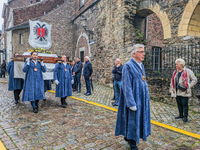 The annual Catholic City Procession takes place in Maastricht, Netherlands, on May 19, 2024. Processions are an age-old tradition and part o...