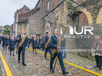 The annual Catholic City Procession takes place in Maastricht, Netherlands, on May 19, 2024. Processions are an age-old tradition and part o...