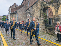 The annual Catholic City Procession takes place in Maastricht, Netherlands, on May 19, 2024. Processions are an age-old tradition and part o...