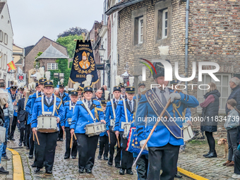 The annual Catholic City Procession takes place in Maastricht, Netherlands, on May 19, 2024. Processions are an age-old tradition and part o...