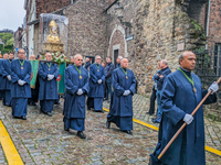 The annual Catholic City Procession takes place in Maastricht, Netherlands, on May 19, 2024. Processions are an age-old tradition and part o...