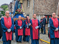 The annual Catholic City Procession takes place in Maastricht, Netherlands, on May 19, 2024. Processions are an age-old tradition and part o...