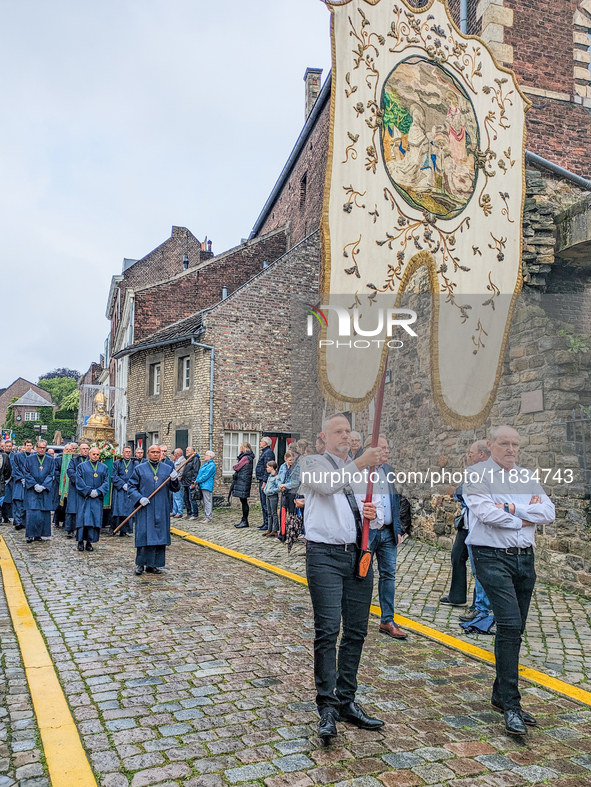 The annual Catholic City Procession takes place in Maastricht, Netherlands, on May 19, 2024. Processions are an age-old tradition and part o...