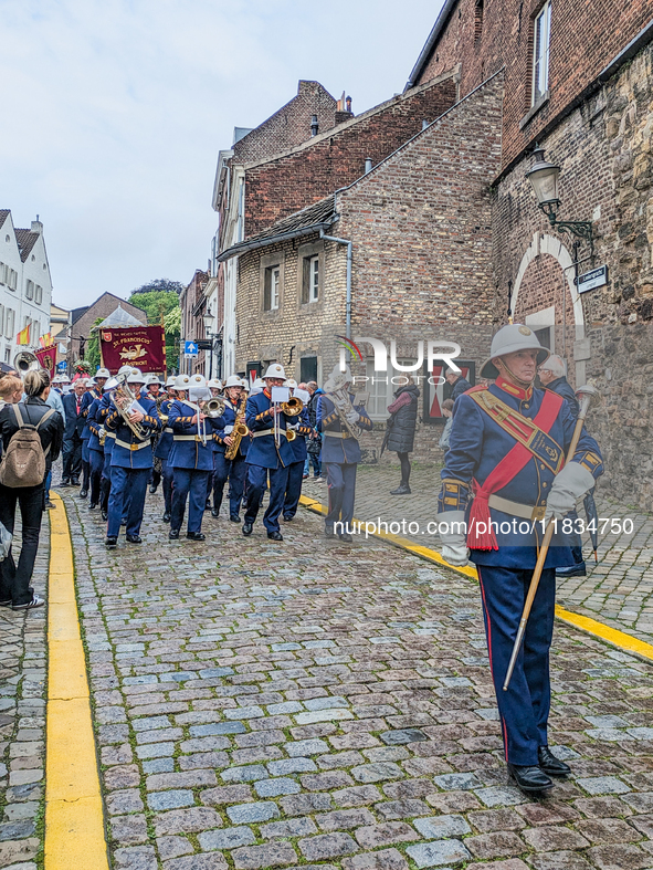 The annual Catholic City Procession takes place in Maastricht, Netherlands, on May 19, 2024. Processions are an age-old tradition and part o...