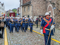 The annual Catholic City Procession takes place in Maastricht, Netherlands, on May 19, 2024. Processions are an age-old tradition and part o...