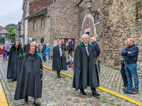 The annual Catholic City Procession takes place in Maastricht, Netherlands, on May 19, 2024. Processions are an age-old tradition and part o...