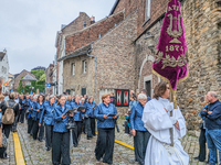 The annual Catholic City Procession takes place in Maastricht, Netherlands, on May 19, 2024. Processions are an age-old tradition and part o...