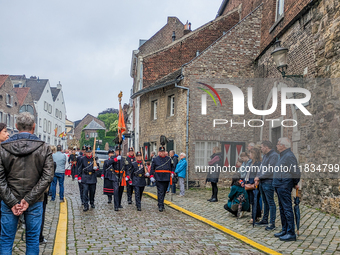 The annual Catholic City Procession takes place in Maastricht, Netherlands, on May 19, 2024. Processions are an age-old tradition and part o...