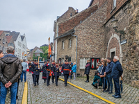 The annual Catholic City Procession takes place in Maastricht, Netherlands, on May 19, 2024. Processions are an age-old tradition and part o...