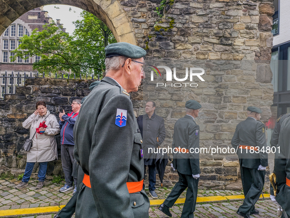 The annual Catholic City Procession takes place in Maastricht, Netherlands, on May 19, 2024. Processions are an age-old tradition and part o...