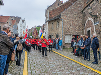 The annual Catholic City Procession takes place in Maastricht, Netherlands, on May 19, 2024. Processions are an age-old tradition and part o...