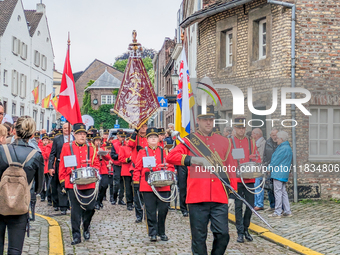 The annual Catholic City Procession takes place in Maastricht, Netherlands, on May 19, 2024. Processions are an age-old tradition and part o...