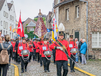 The annual Catholic City Procession takes place in Maastricht, Netherlands, on May 19, 2024. Processions are an age-old tradition and part o...