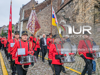 The annual Catholic City Procession takes place in Maastricht, Netherlands, on May 19, 2024. Processions are an age-old tradition and part o...