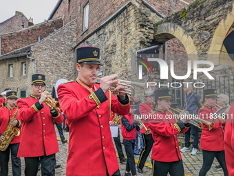 The annual Catholic City Procession takes place in Maastricht, Netherlands, on May 19, 2024. Processions are an age-old tradition and part o...