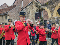 The annual Catholic City Procession takes place in Maastricht, Netherlands, on May 19, 2024. Processions are an age-old tradition and part o...