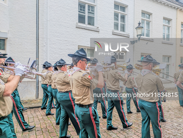 The annual Catholic City Procession takes place in Maastricht, Netherlands, on May 19, 2024. Processions are an age-old tradition and part o...