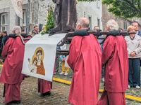 The annual Catholic City Procession takes place in Maastricht, Netherlands, on May 19, 2024. Processions are an age-old tradition and part o...