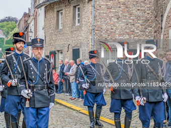 The annual Catholic City Procession takes place in Maastricht, Netherlands, on May 19, 2024. Processions are an age-old tradition and part o...