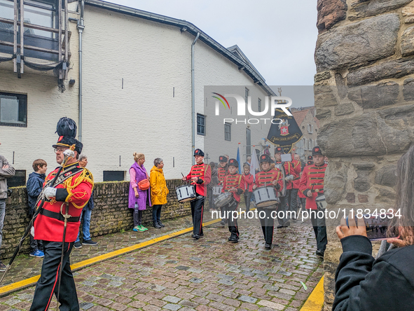 The annual Catholic City Procession takes place in Maastricht, Netherlands, on May 19, 2024. Processions are an age-old tradition and part o...