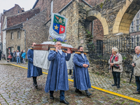 The annual Catholic City Procession takes place in Maastricht, Netherlands, on May 19, 2024. Processions are an age-old tradition and part o...