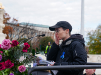 Hollywood stars Annette Bening and Elliot Page join Senator Markey to speak in support of gender-affirming care at the Supreme Court in Wash...