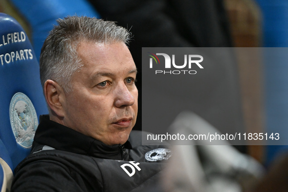 Manager Darren Ferguson observes during the Sky Bet League 1 match between Peterborough United and Burton Albion at the Weston Homes Stadium...