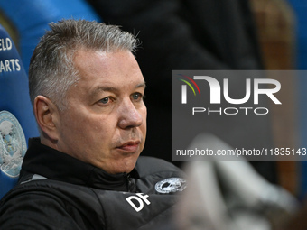 Manager Darren Ferguson observes during the Sky Bet League 1 match between Peterborough United and Burton Albion at the Weston Homes Stadium...