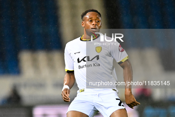 Udoka Godwin Malife of Burton Albion plays during the Sky Bet League 1 match between Peterborough United and Burton Albion at the Weston Hom...