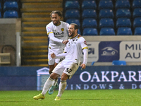 Mason Bennett (32 Burton Albion) celebrates after scoring the team's first goal during the Sky Bet League 1 match between Peterborough Unite...