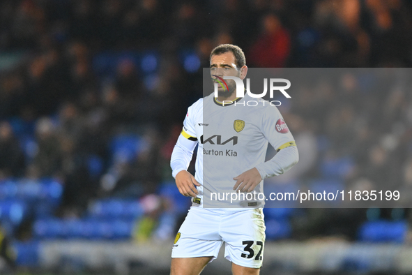 Mason Bennett (32 Burton Albion) looks on during the Sky Bet League 1 match between Peterborough United and Burton Albion at the Weston Home...