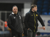 Manager Darren Ferguson observes during the Sky Bet League 1 match between Peterborough United and Burton Albion at the Weston Homes Stadium...