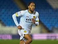 Rumarn Burrell of Burton Albion, 18, moves forward during the Sky Bet League 1 match between Peterborough United and Burton Albion at the We...