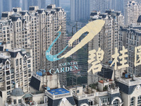 The Country Garden residential complex is in Zhenjiang, Jiangsu province, China, on December 5, 2024. (