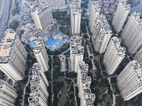 The Country Garden residential complex is in Zhenjiang, Jiangsu province, China, on December 5, 2024. (