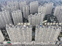 The Country Garden residential complex is in Zhenjiang, Jiangsu province, China, on December 5, 2024. (