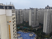 The Country Garden residential complex is in Zhenjiang, Jiangsu province, China, on December 5, 2024. (