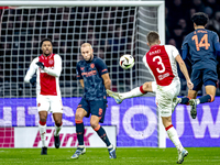 AFC Ajax Amsterdam defender Anton Gaaei scores to make it 1-1 during the match between Ajax and Utrecht at the Johan Cruijff ArenA for the D...