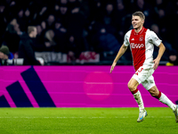 AFC Ajax Amsterdam defender Anton Gaaei scores to make it 1-1 and celebrates the goal during the match between Ajax and Utrecht at the Johan...