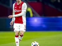 AFC Ajax Amsterdam midfielder Kenneth Taylor plays during the match between Ajax and Utrecht at the Johan Cruijff ArenA for the Dutch Erediv...