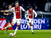 AFC Ajax Amsterdam forward Wout Weghorst participates in the match between Ajax and Utrecht at the Johan Cruijff ArenA for the Dutch Eredivi...