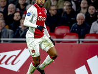 AFC Ajax Amsterdam forward Chuba Akpom plays during the match between Ajax and Utrecht at the Johan Cruijff ArenA for the Dutch Eredivisie s...