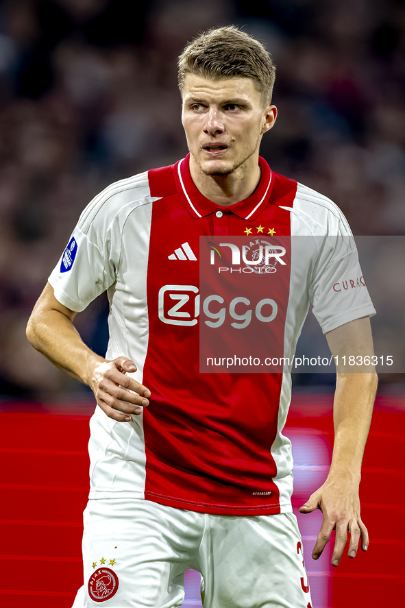 AFC Ajax Amsterdam defender Anton Gaaei participates in the match between Ajax and Utrecht at the Johan Cruijff ArenA for the Dutch Eredivis...