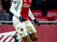 AFC Ajax Amsterdam forward Chuba Akpom plays during the match between Ajax and Utrecht at the Johan Cruijff ArenA for the Dutch Eredivisie s...