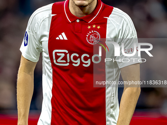 AFC Ajax Amsterdam defender Anton Gaaei participates in the match between Ajax and Utrecht at the Johan Cruijff ArenA for the Dutch Eredivis...