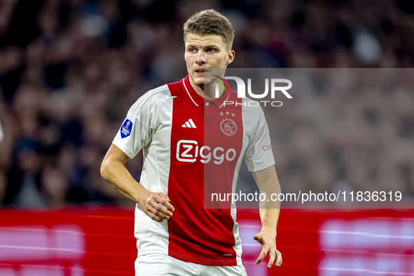 AFC Ajax Amsterdam defender Anton Gaaei participates in the match between Ajax and Utrecht at the Johan Cruijff ArenA for the Dutch Eredivis...