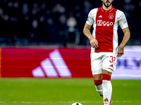 AFC Ajax Amsterdam defender Josip Sutalo participates in the match between Ajax and Utrecht at the Johan Cruijff ArenA for the Dutch Eredivi...